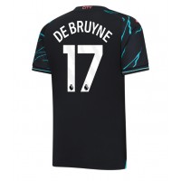 Manchester City Kevin De Bruyne #17 Tredjedrakt 2023-24 Kortermet